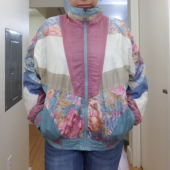 Vintage Active Stuff Windbreaker- Size Small - Picture 10 of 13